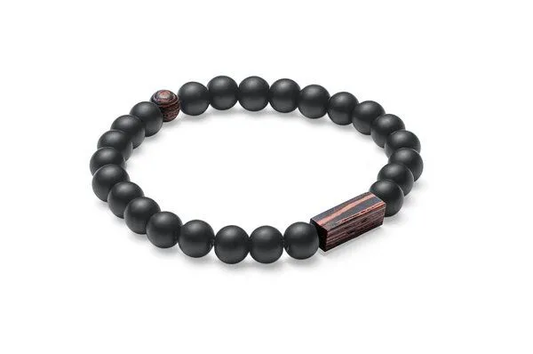 BeWooden BeWooden Perlenarmband Nox Wenge Bracelet – Produktbild 1 von 2