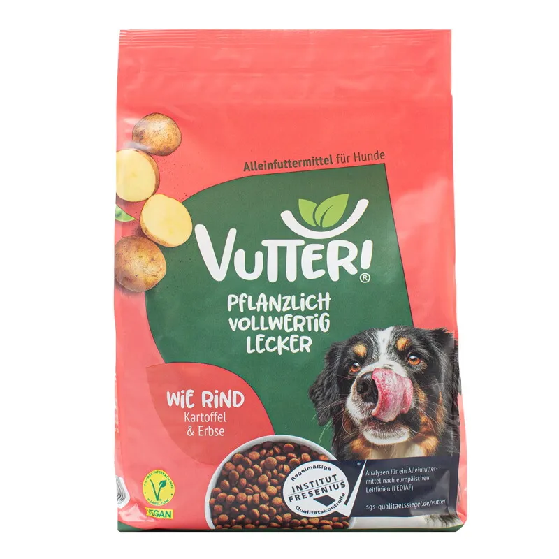 Vutter! Vutter! Trockenfutter: Wie Rind 1 kg – Produktbild 1 von 2