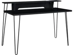 loft24 Schreibtisch Newline - Arbeitstisch Bürotisch Computertisch PC Tisch Schreibpult, mit kabelloser Ladestation und Kabeldurchführung, Breite 115 cm – Produktbild 1 von 1