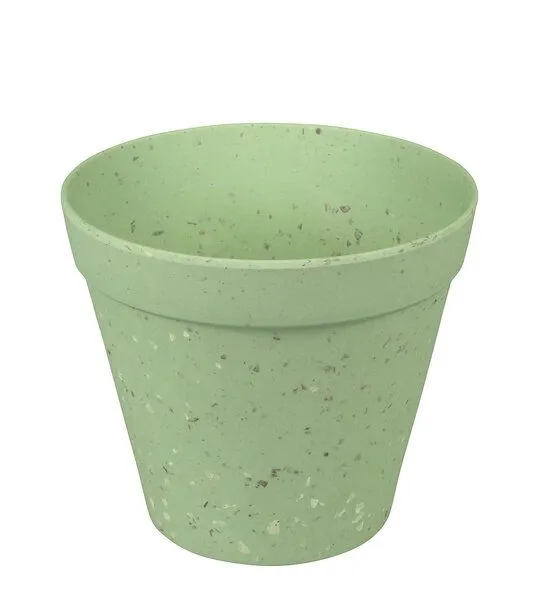 Pretty Things Pretty Things Übertopf Jungle Fever aus Weizenstroh & Bambusfasern, Pistachio green, – Produktbild 1 von 4