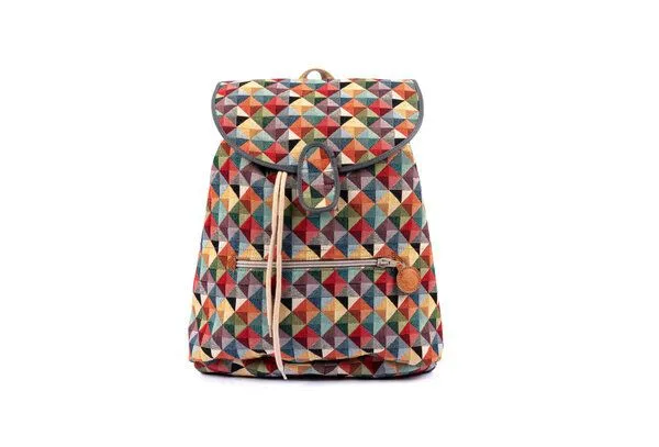 Risorse Future Risorse Future Baumwoll-Rucksack Pyramide – Produktbild 2 von 3