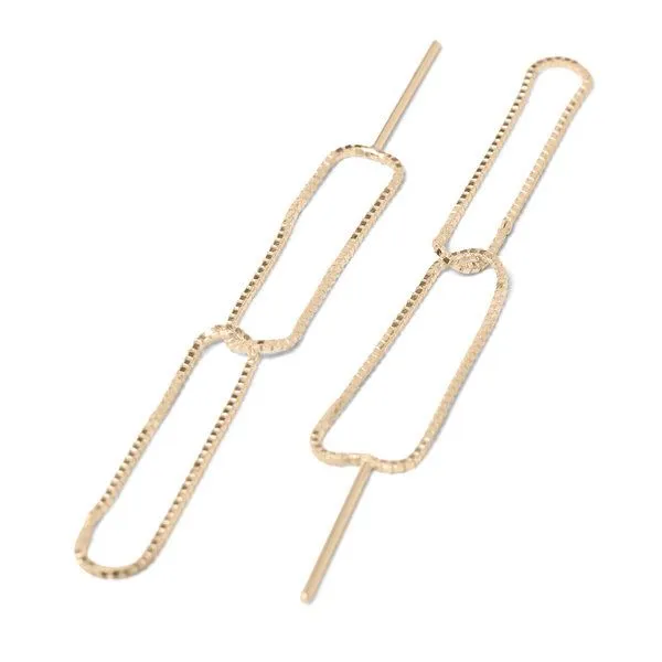 Jonathan Radetz Jewellery Jonathan Radetz Jewellery Stecker FINEFINE, Gold 585, 14 Karat, Länge 50 mm – Produktbild 1 von 3