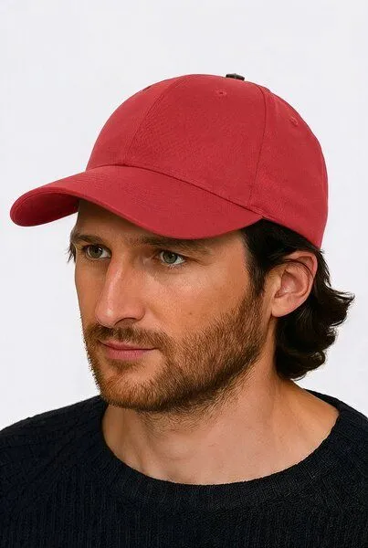Lou-i Lou-i Cap Bio-Baumwolle, Rot, – Produktbild 3 von 4