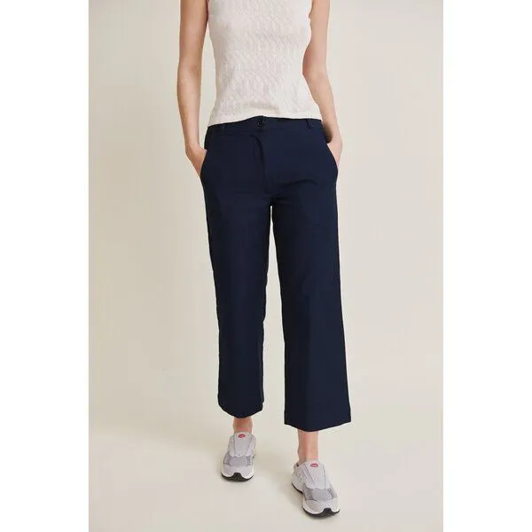 Basic Apparel Basic Apparel Hose TILDA aus Bio-Baumwolle, Blau (sky captain), – Produktbild 1 von 2