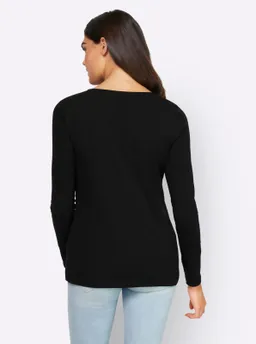 heine Langarmshirt schwarz – Produktbild 1 von 1