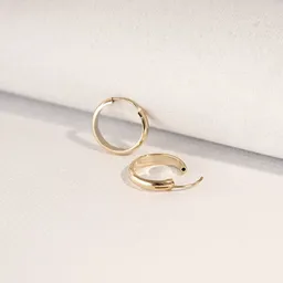 Eppi Eppi Goldene runde Ohrringe Dorian – Produktbild 1 von 1