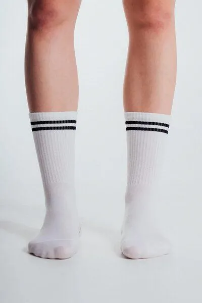 Kopyto Kopyto FENNEKS RWS – Sportliche Wollsocken, Weiss + schwarz, – Produktbild 1 von 4