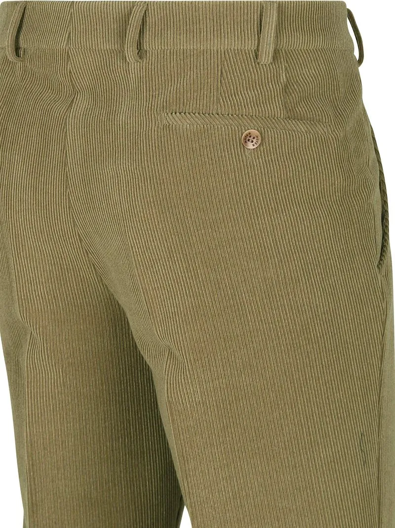 Meyer Meyer Hose Roma Wool Corduroy Mais - Größe 27, Grün, – Produktbild 4 von 4