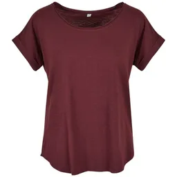 Build Your Brand Build Your Brand Build your Brand Damen Slub T-Shirt 56.0036 Gr. XS cherry – Produktbild 1 von 1