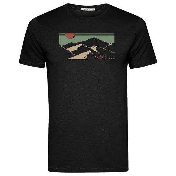 GreenBomb GREENBOMB T-Shirt Mountain Tour Spice, Black, – Produktbild 1 von 4