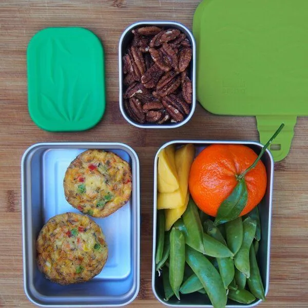 ECOlunchbox ECOlunchbox Lunchbox | Blue Water Bento | 3-in-1 Splash Box – Produktbild 4 von 4