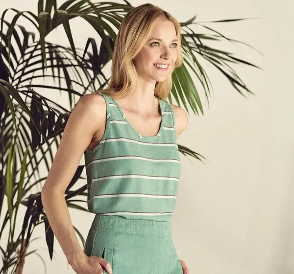 HempAge HempAge Hanf Sommertop, Menta, – Produktbild 1 von 4