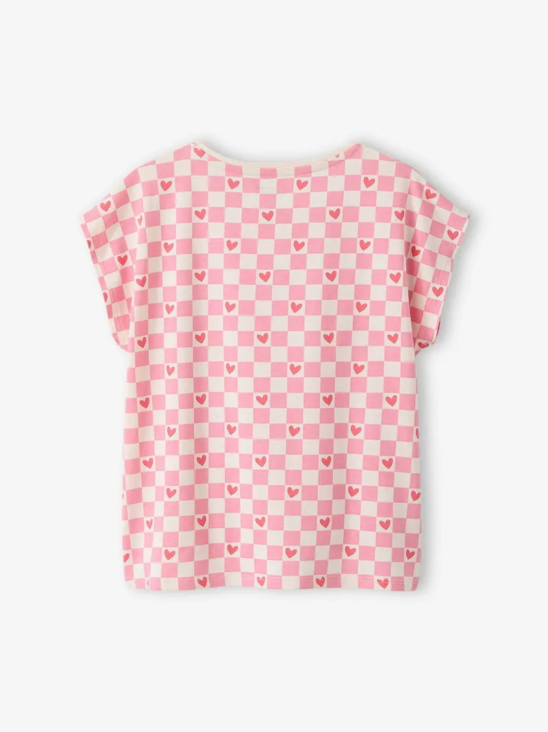 Vertbaudet Mädchen T-Shirt, Rosa, – Produktbild 4 von 4