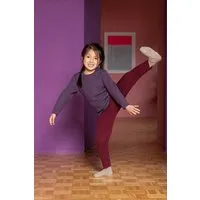 Disana Disana Strick-Leggings bio Merinowolle, Cassis (rot), – Produktbild 1 von 1