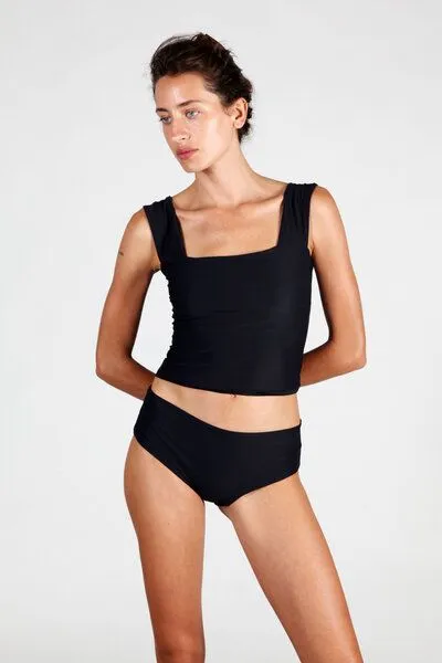 RENDL RENDL Mid-waist Bikini Hose, Schwarz, – Produktbild 1 von 3