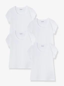 Vertbaudet 4er-Pack Mädchen T-Shirts BASIC – Produktbild 1 von 1