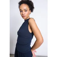 JAN N JUNE JAN 'N JUNE Damen vegan Top Mit Rüschen Rafo Nightfall – Produktbild 1 von 1