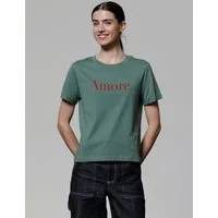 watapparel watapparel T-Shirt Frauen Amore, Green bay, – Produktbild 1 von 1