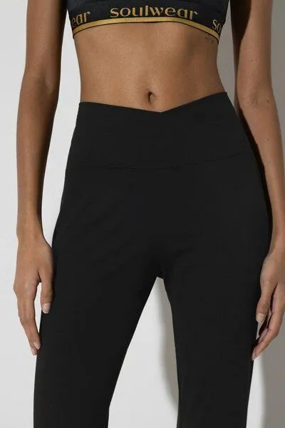Soulwear Soulwear Yogahose / Schlaghose Breathable, Schwarz, – Produktbild 2 von 4