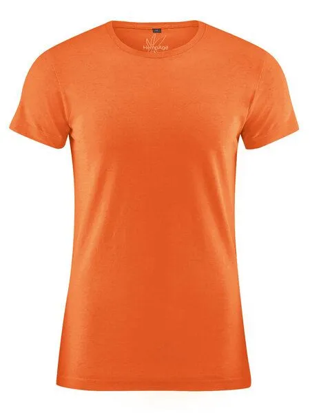 HempAge HempAge Herren T-Shirt Hanf/Bio-Baumwolle, Nectarine (orange), – Produktbild 1 von 1