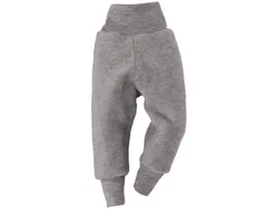 Engel natur Engel Natur Babyhose Bio-Merinowolle Fleece maschinenwaschbar melange-hellgrau Gr. 62/68 – Produktbild 1 von 1