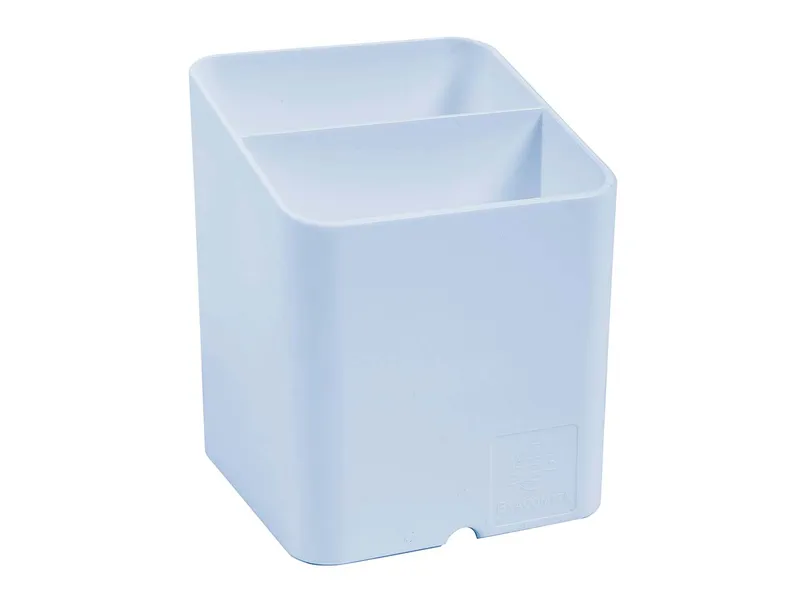 Exacompta 10 Exacompta Stifteköcher Pen Cube "Aquarel", 2 Fächer, pastellblau – Produktbild 1 von 1