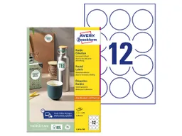 Avery Zweckform 1.200 Zweckform Etiketten rund 60 mm, A4 – Produktbild 1 von 1