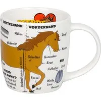 Könitz Könitz Kinder-Tasse "Kid´s Wissen Pferde" 230 ml aus Porzellan – Produktbild 1 von 1