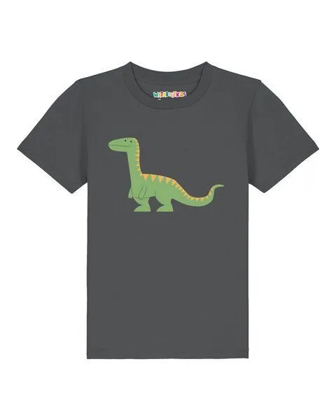 watabout.kids watabout.kids T-Shirt Kinder Baby Dinosaurier, Anthracite, – Produktbild 1 von 2