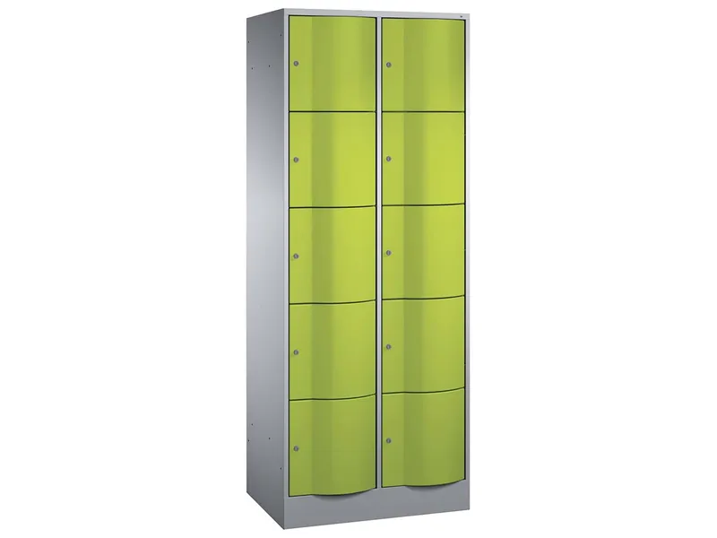 C+P C+P Schließfachschrank 2 Türme lg/gr 5er – Produktbild 1 von 1
