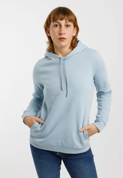 TORLAND TORLAND Damen Hoodie DANI, Blau (blue fog), – Produktbild 1 von 4