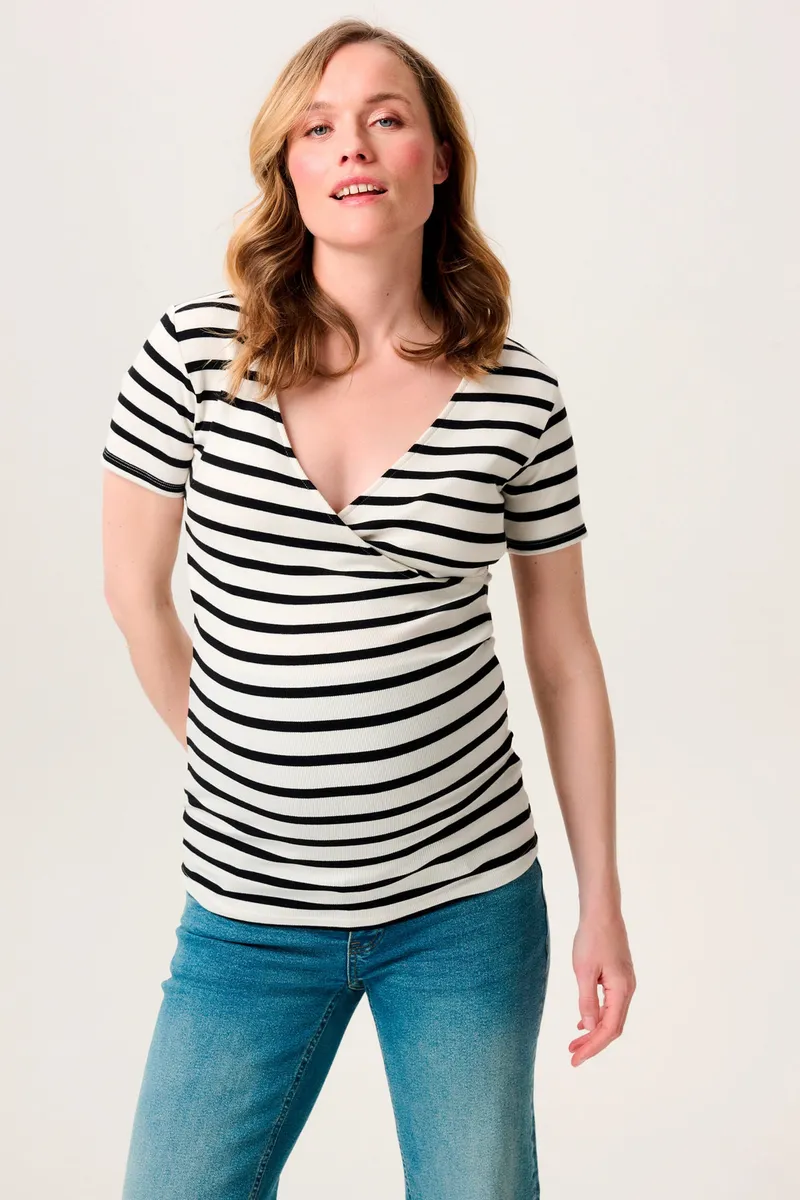 Noppies Maternity Still-Top Sanson, Beige, – Produktbild 2 von 3