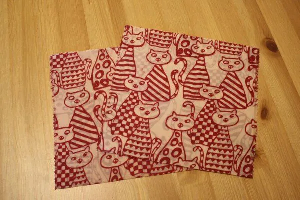 Diversity Honeys Diversity Honeys Wildes Wachs Vespertasche 2er Set, Katze rot, – Produktbild 3 von 3