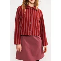 blutsgeschwister Blutsgeschwister Gestreifte Jacke "Jacky's Joy" aus Biobaumwolle – Produktbild 1 von 1