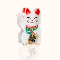 by Vivi. by Vivi. Haarklammer Glückskatze / Maneki-neko – Produktbild 1 von 1