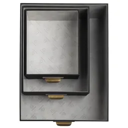 Exacompta 3er-Set Exacompta Aufbewahrungsboxen "Office By Me", Multiformat, schwarz – Produktbild 1 von 1