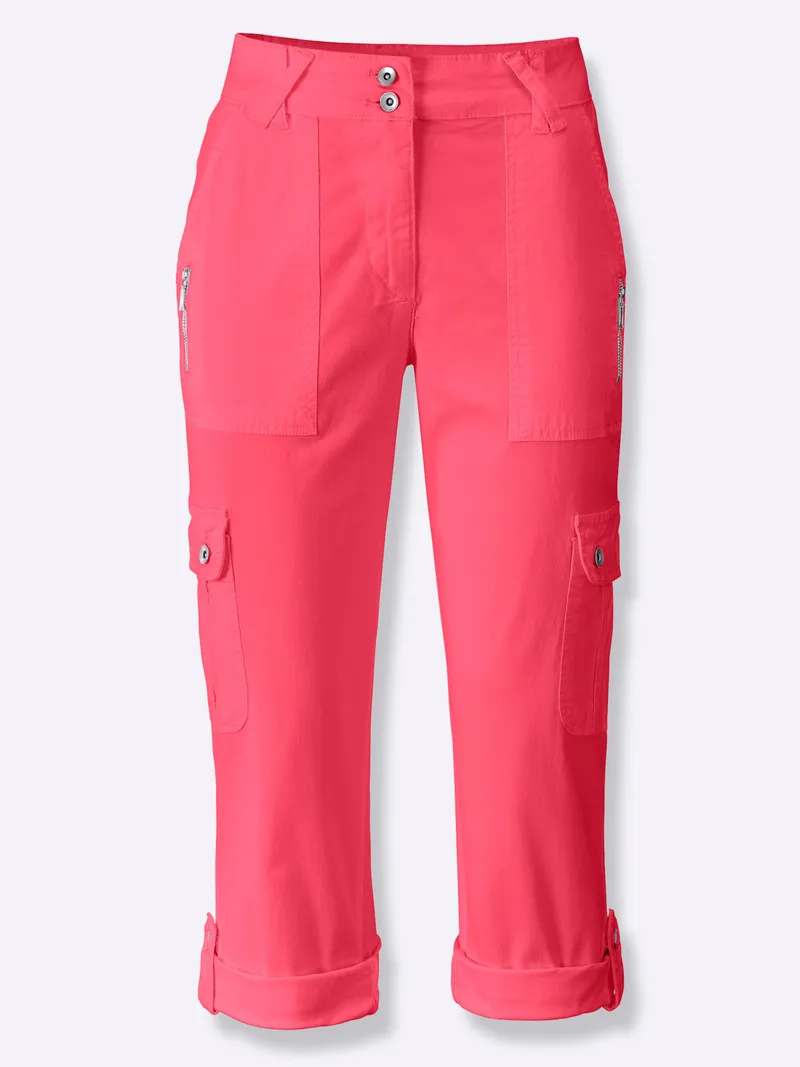 heine Cargohose, Pink, – Produktbild 1 von 2