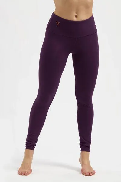 Urban Goddess Urban Goddess Yoga Leggings mit Bambus Satya – Active Yoga Wear, Bloom (aubergine), – Produktbild 2 von 4