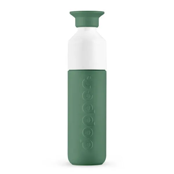 Dopper Thermosflasche Dopper Insulated 350ml, 580 ml - Doppelwandig, auslaufsicher, hält 24h kalt / 9h heiß, Pine green (grün), – Produktbild 1 von 4