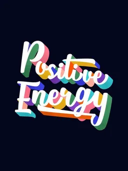 Photocircle Photocircle Poster / Leinwandbild - Positive Energy- typography – Produktbild 1 von 1