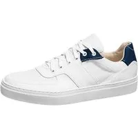 Fairticken Fairticken Veganer Unisex Sneaker ESPHINO II mit recycelten Meeresplastik., Weiß & blau, – Produktbild 1 von 1