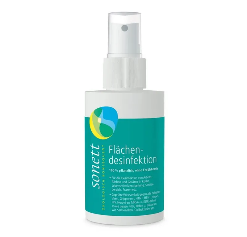 Sonett Sonett Flächendesinfektionmittel mit Salbei- & Lavendelöl, 100 ml – Produktbild 2 von 2