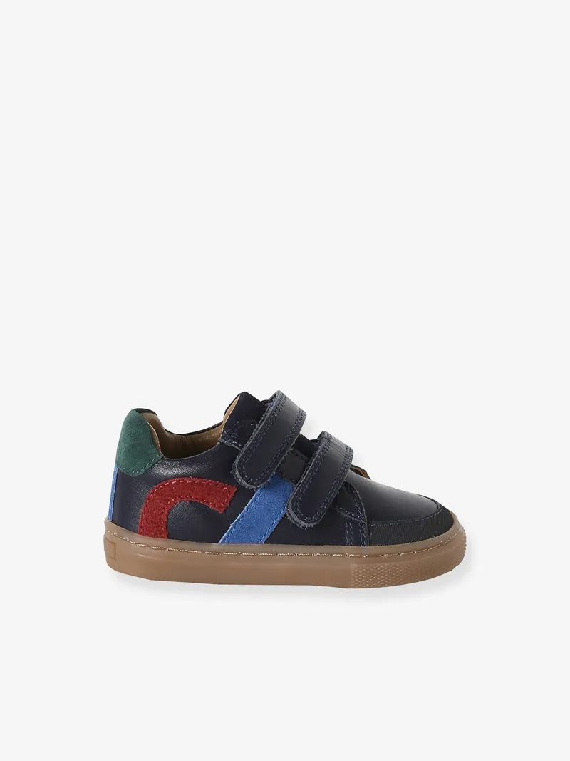 Vertbaudet Baby Klett-Sneakers, Marine, – Produktbild 2 von 4