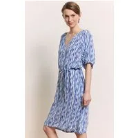 Tranquillo Kleid Saraah aus EcoVero™ Viskose - blue batik / 40 – Produktbild 1 von 2