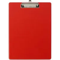 Exacompta 10 Exacompta Klemmbretter mit Hülle, DIN A4, Metallclip, rot – Produktbild 1 von 1