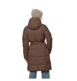 Jack Wolfskin Jack Wolfskin Daunenmantel Frozen Lake Coat (winddicht, wasserabweisend) braun Damen – Produktbild 1 von 1