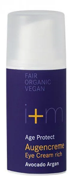 I + M Naturkosmetik I + M Naturkosmetik Age Protect Augencreme Avocado Argan – Produktbild 2 von 2