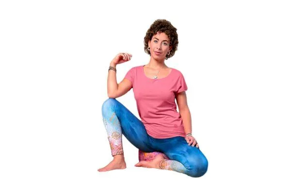 The Spirit of OM The Spirit of OM Yoga-Shirt in 2 Farben, Peach rose, – Produktbild 4 von 4