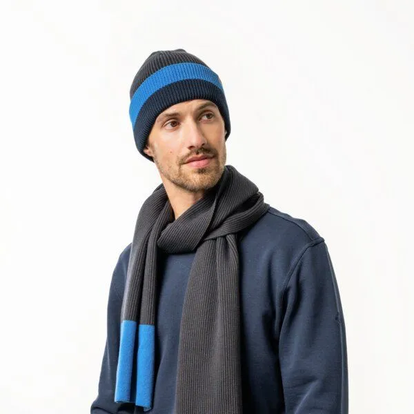 Living Crafts Living Crafts Mütze - VINZ, Deep sea (blau), – Produktbild 2 von 4