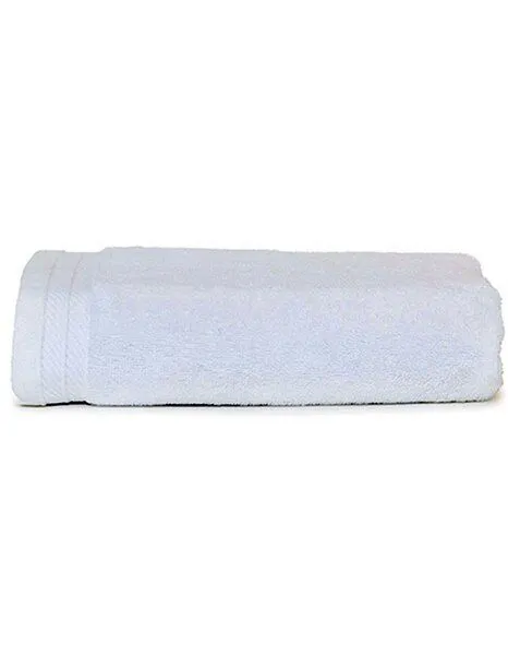 The One Towelling® The One Towelling® 2er Set Badetuch schweres Frottee 550gr/m² 70 x 140cm Bio Baumwolle, Weiß, – Produktbild 1 von 2